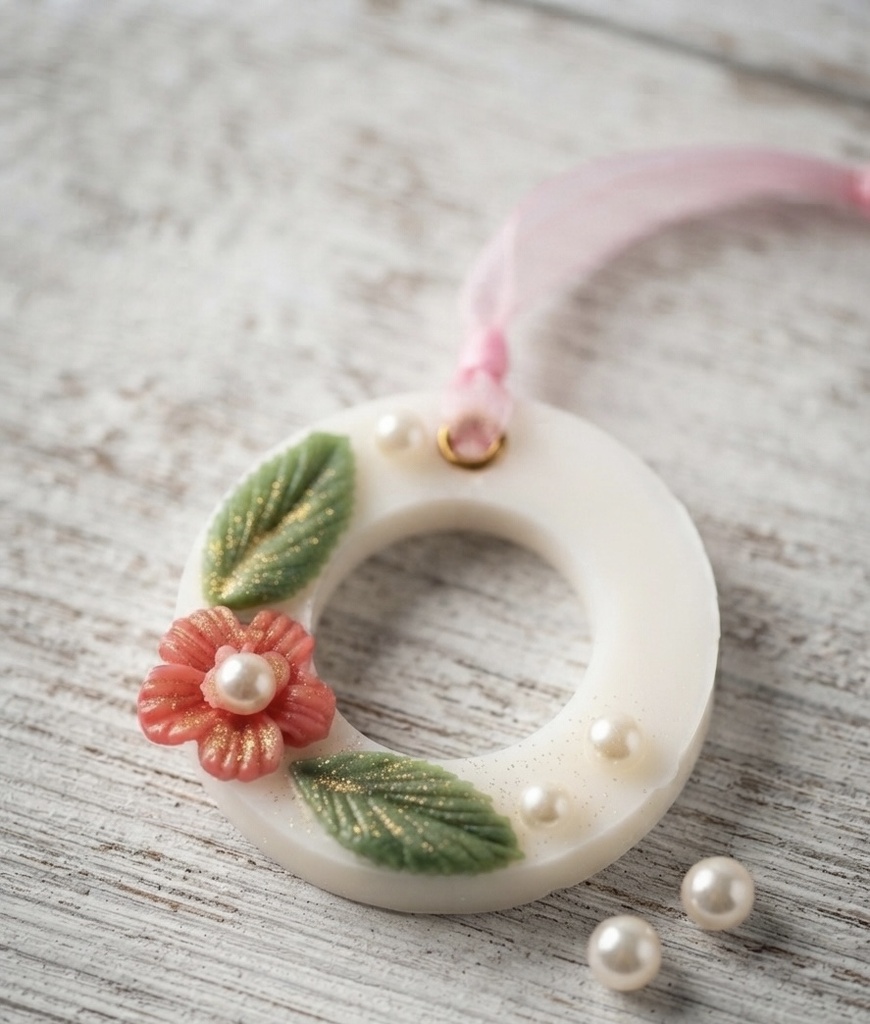 Round flower bloom Atoma tile