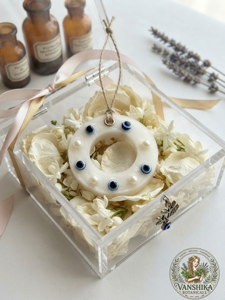 Evil eye beaded Aroma Tile