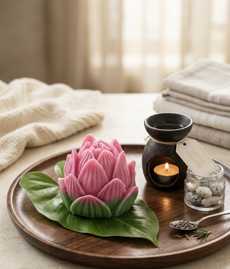 Lotus candle (only candle)
